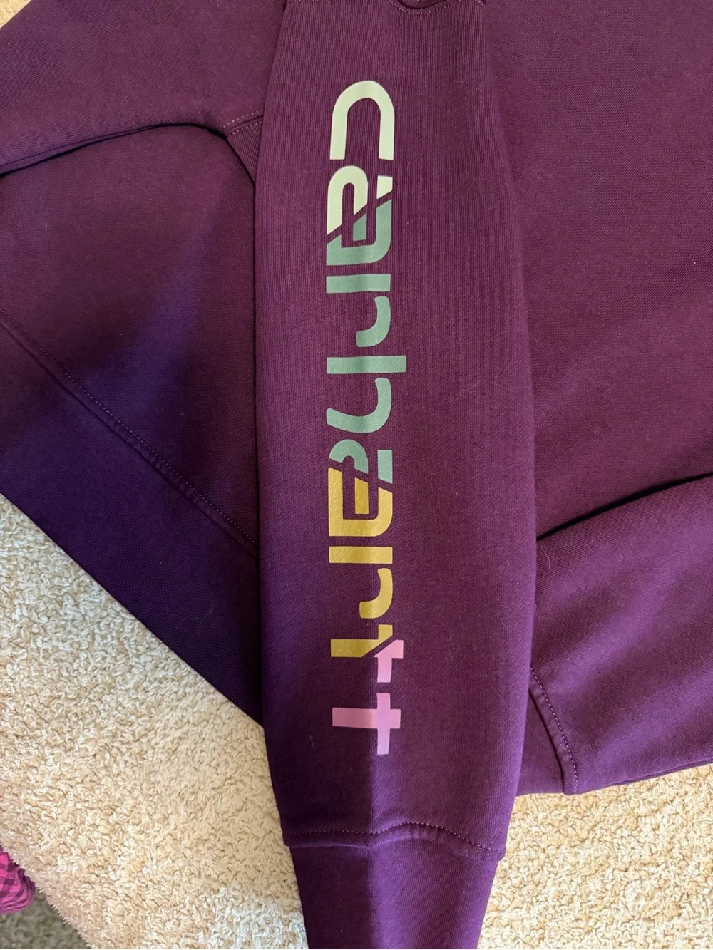 Carhartt NWT Tencel Fiber Series Loose Fit Sleeve Graphic Sweatshirt L